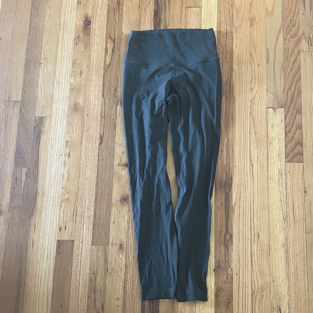 lululemon athletica Dark Green Leggings